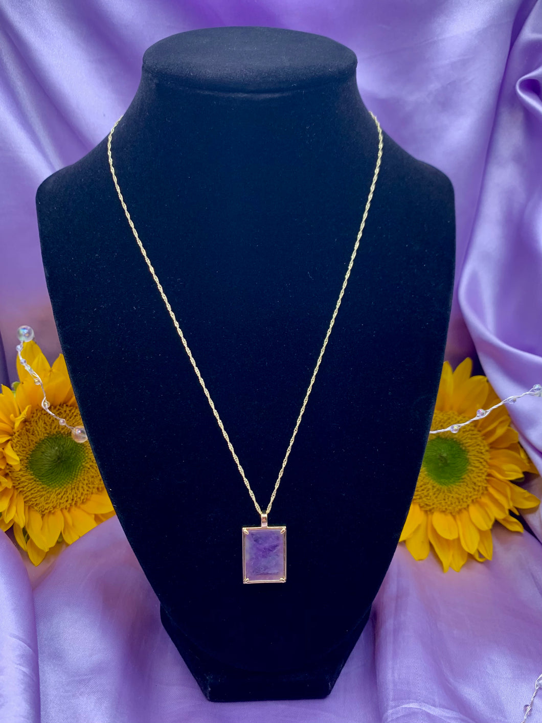 Amethyst Pendant necklace