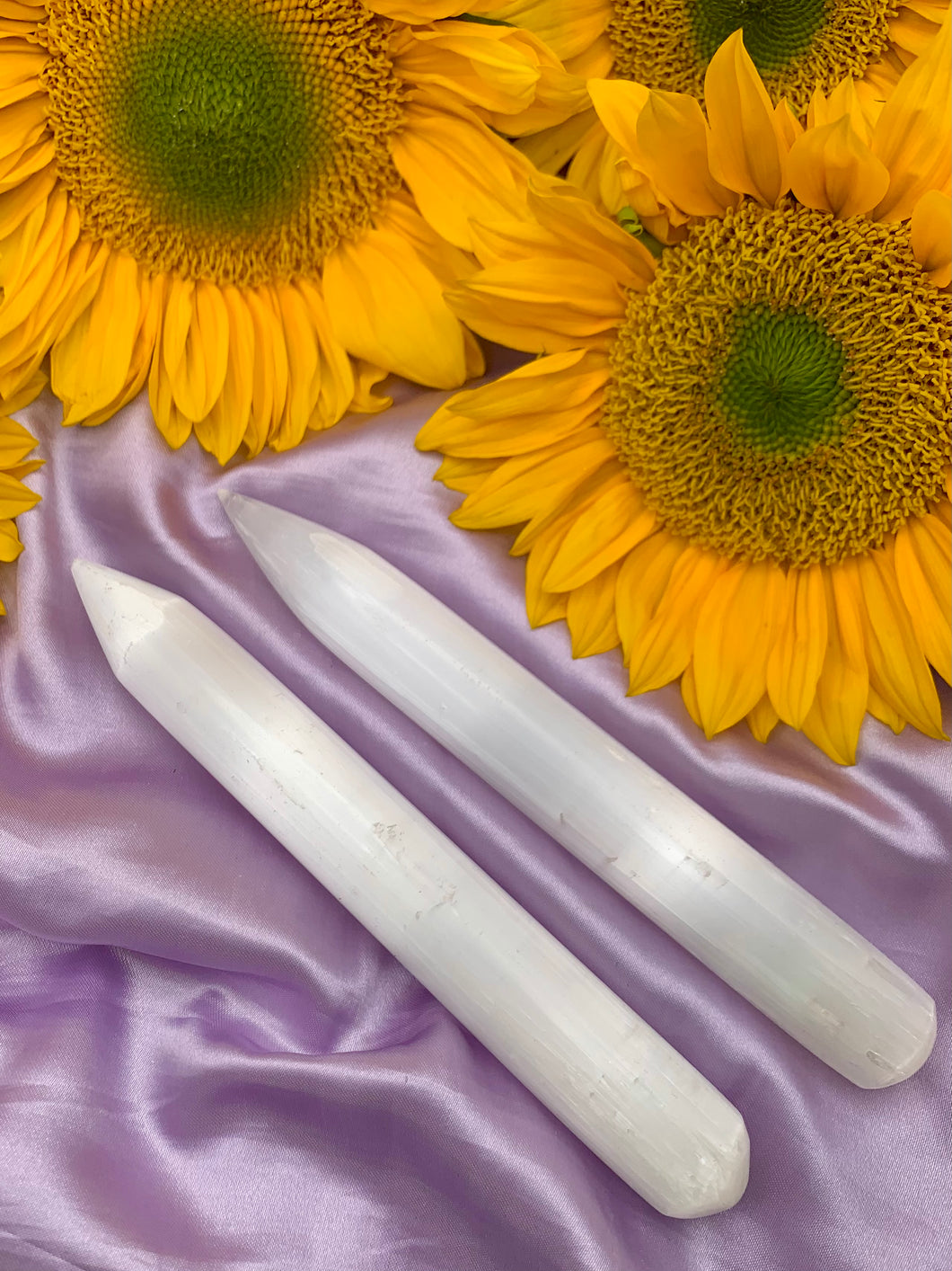 Selenite Wand