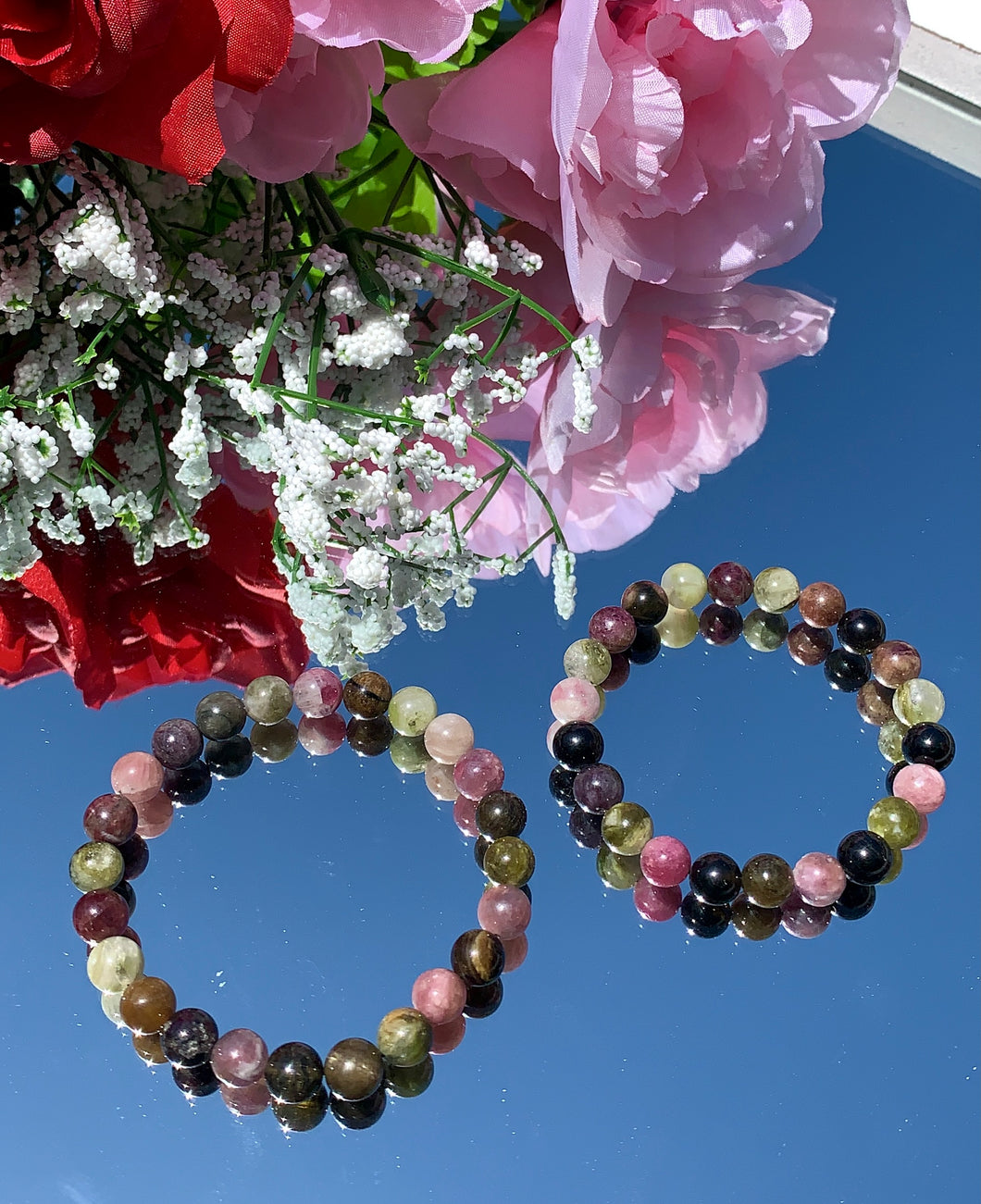 Watermelon Tourmaline bracelet